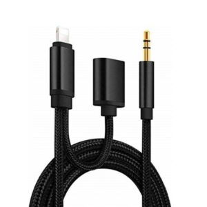 AUX JBC037 iP3.5mm+Lighthing & Audio