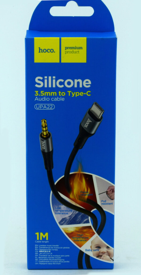 AUX кабель HOCO UPA22 Type-C 1000mm