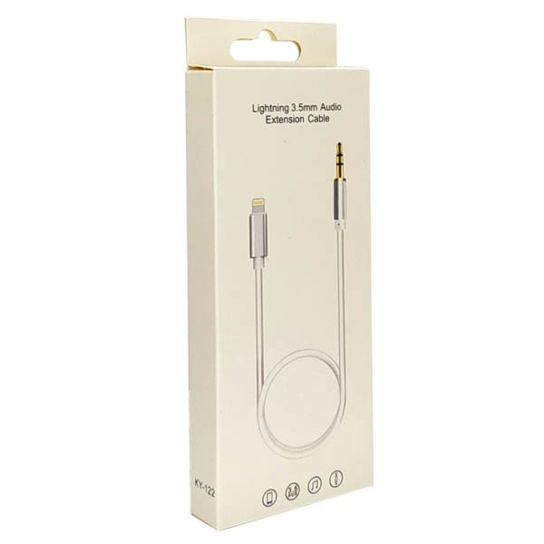 AUX KIN KY-122 Lightning 3.5mm Audio Extension cable