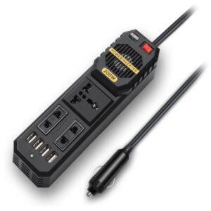 Авто инвертор TEN SPACE E8981 12V-220V 200W