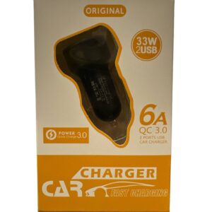 АЗУ CAR CHARGER PA-300 QC3.0 6A