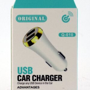 АЗУ CAR CHARGER Q-010 2USB 3.1A