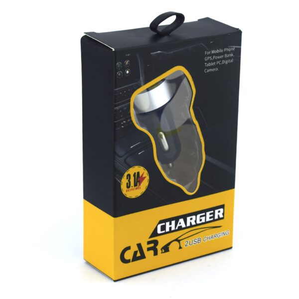 АЗУ CHARGER 2 USB QC+PD LED 3.1A PD-300 - Image 3