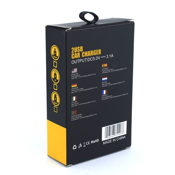АЗУ CHARGER 2 USB QC+PD LED 3.1A PD-300 - Image 4