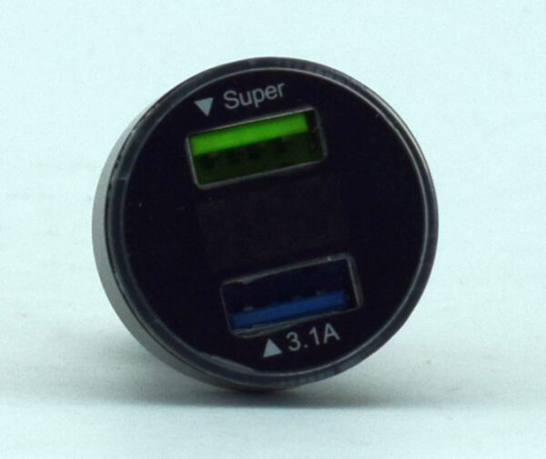АЗУ HZ HQC1 2USB+LCD - Image 3