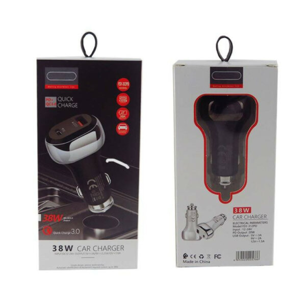 АЗУ Original 1 USB+USB-C YSY-312PD