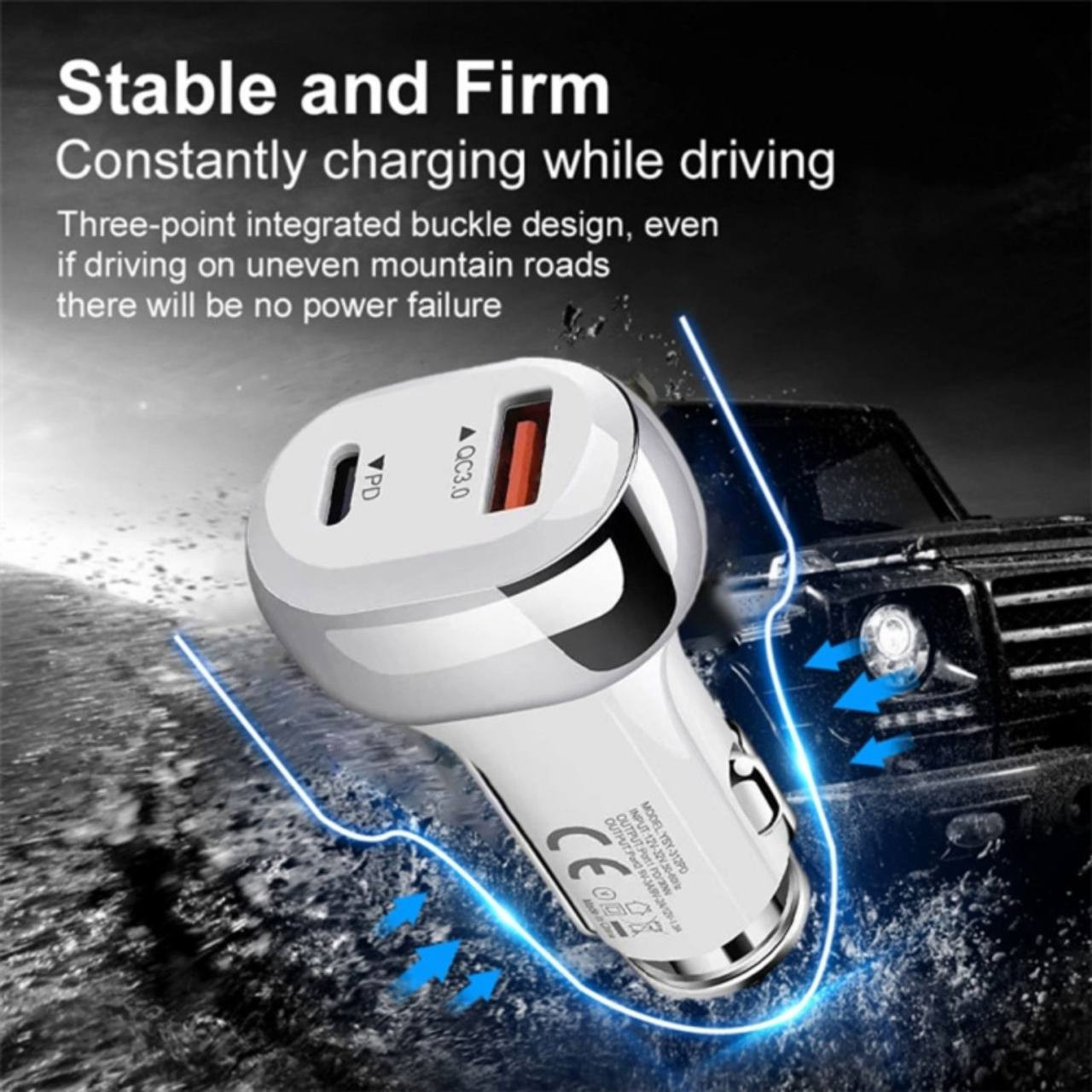 АЗУ Original 1 USB+USB-C YSY-312PD - Image 2