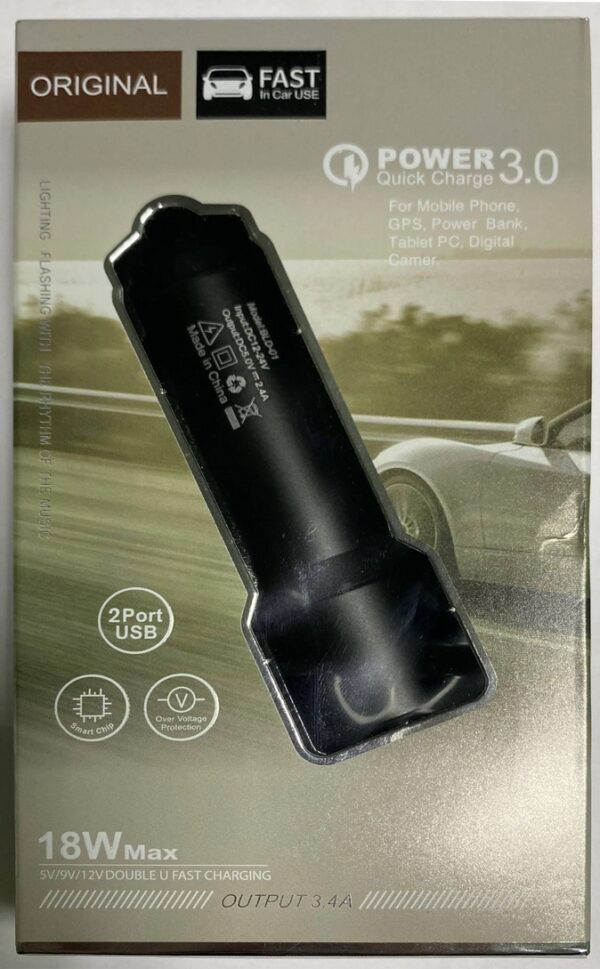 АЗУ ORIGINAL BLD-66 2USB 18W QC3.0