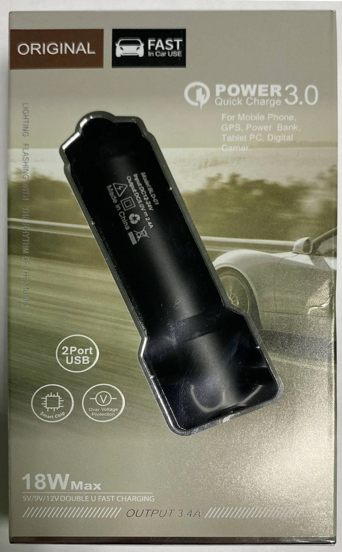 АЗУ ORIGINAL BLD-66 2USB 18W QC3.0