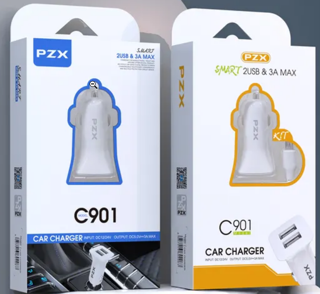 АЗУ PZX C901 2USB 3.0A