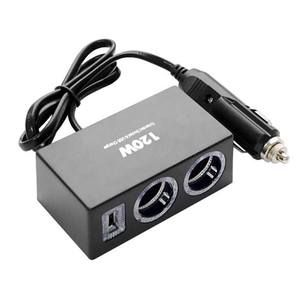 АЗУ разветвитель Olesson 1522 USB 12V/24V