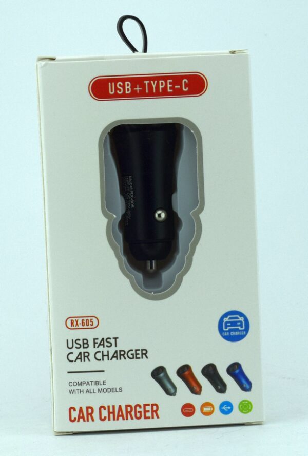 АЗУ USB+Type-C RX-605