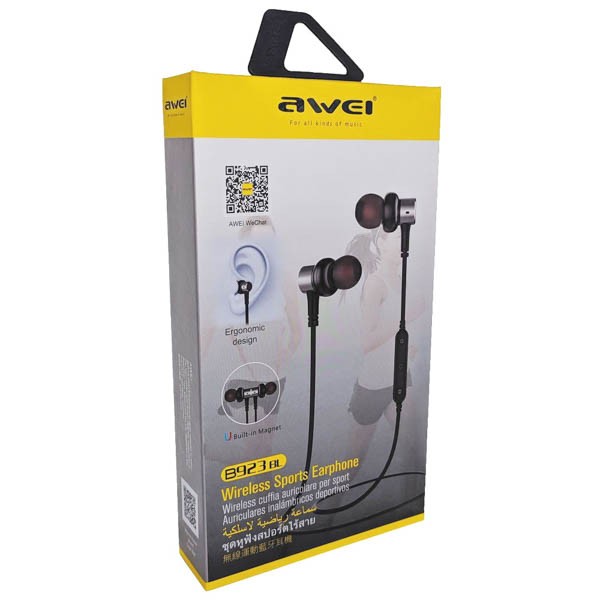 Bluetooth наушники AWEI B923 BL - Image 4