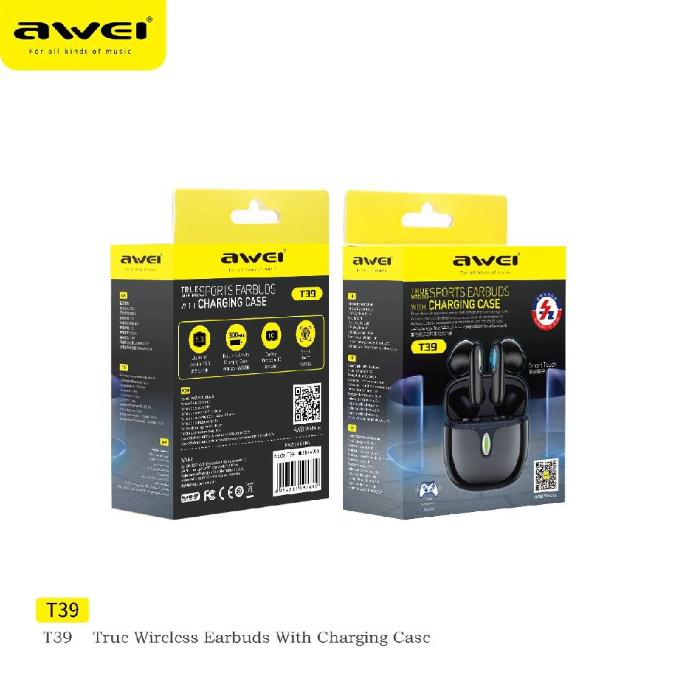 Bluetooth наушники AWEI T39 TWS Bluetooth - Image 3
