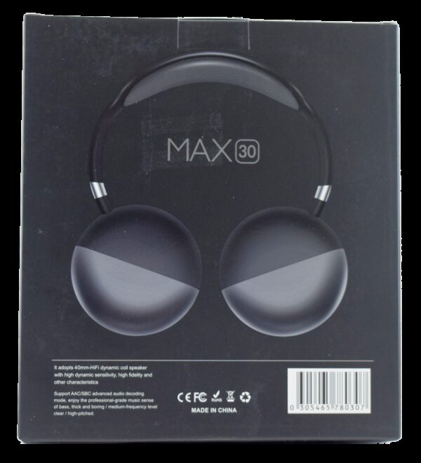 Bluetooth наушники MAX30 накладные - Image 2