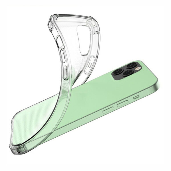 Чехол Силикон Прозрачный Противоударный - iPhone - Image 3