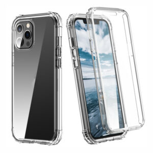 Чехол Силикон Прозрачный Противоударный - iPhone