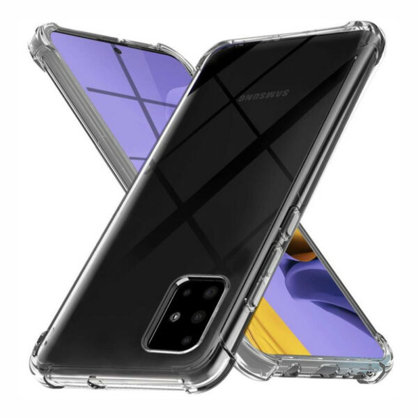 Чехол Силикон Прозрачный Противоударный - Samsung - Image 2