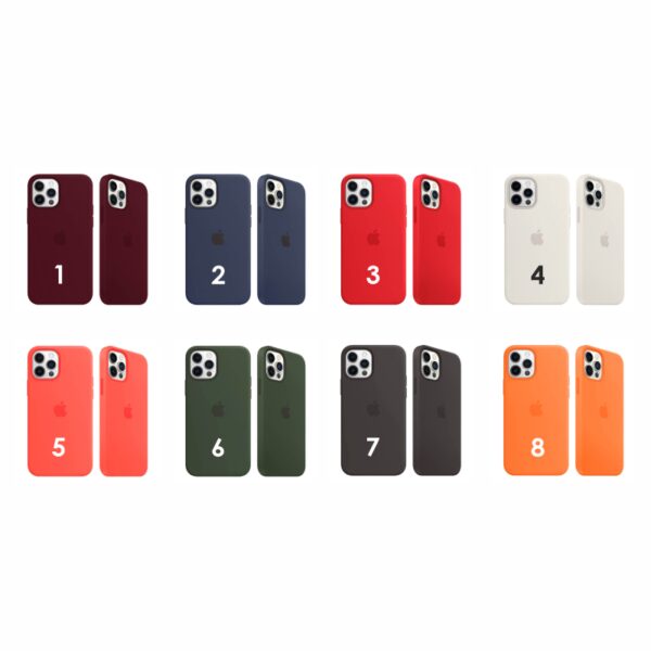 Чехол силиконовый CASE Original iPhone 12 MagSafe - Image 4
