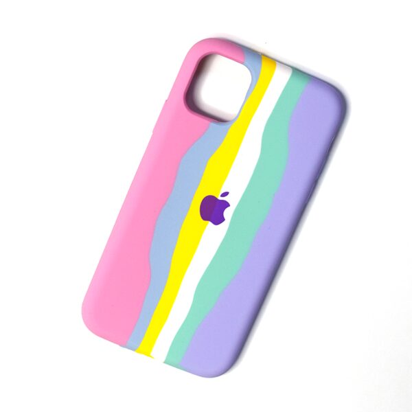 Чехол силиконовый CASE RAINBOW - iPhone 11 - Image 4