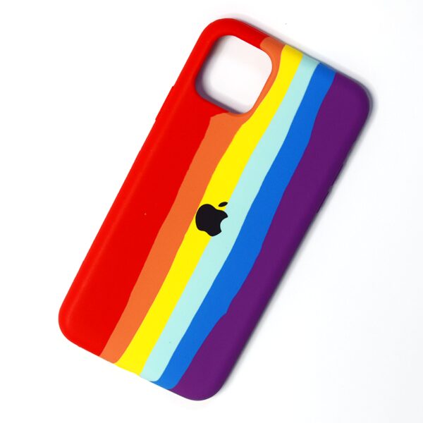 Чехол силиконовый CASE RAINBOW - iPhone 11 Pro Max - Image 3