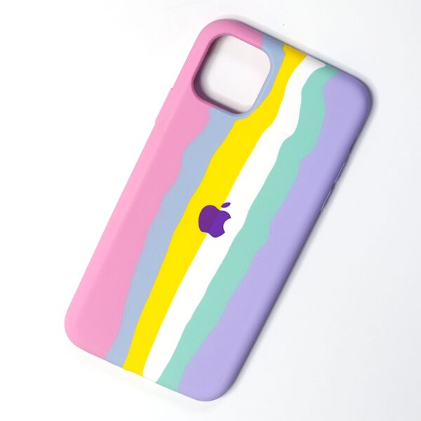 Чехол силиконовый CASE RAINBOW - iPhone 11 Pro Max - Image 8