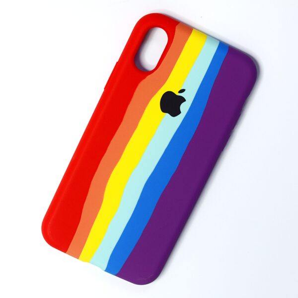 Чехол силиконовый CASE RAINBOW - iPhone X - XS - Image 3