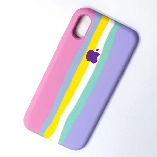 Чехол силиконовый CASE RAINBOW - iPhone X - XS - Image 4