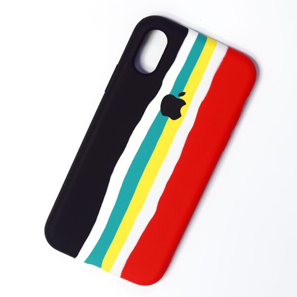 Чехол силиконовый CASE RAINBOW - iPhone X - XS - Image 7