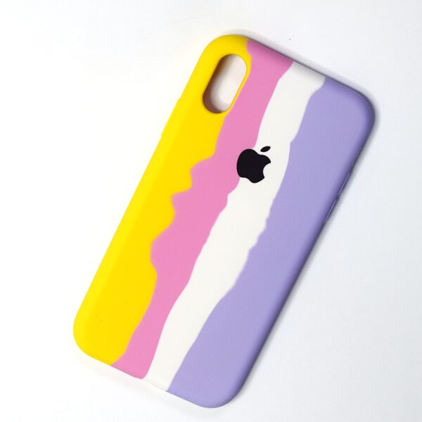 Чехол силиконовый CASE RAINBOW - iPhone XR - Image 4