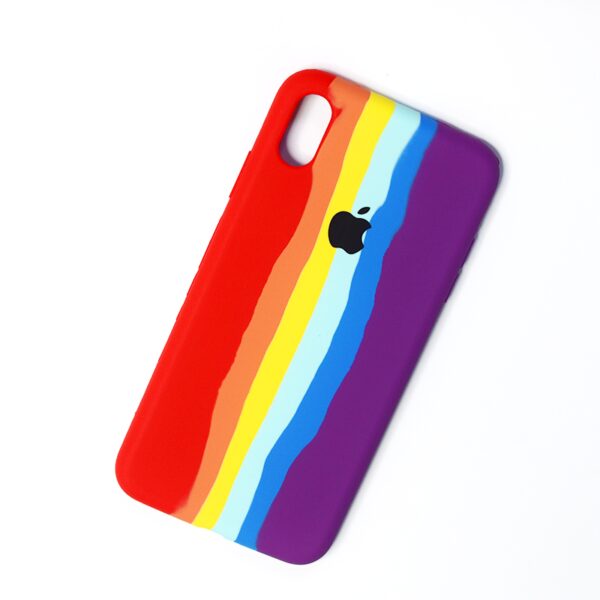 Чехол силиконовый CASE RAINBOW - iPhone XS Max - Image 4