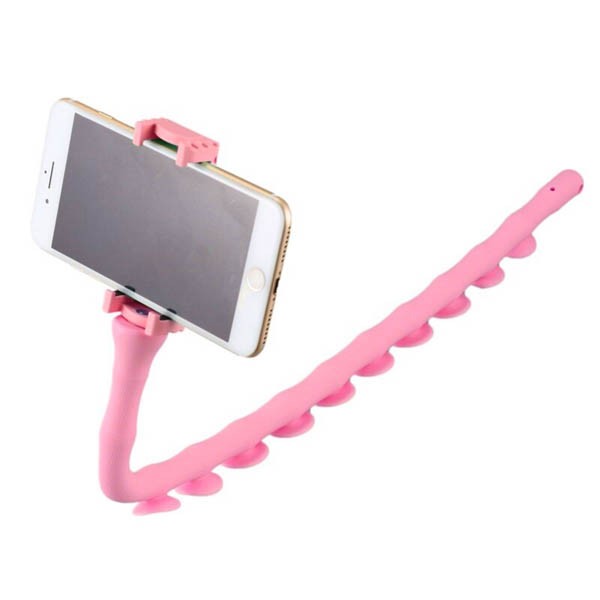 Держатель гибкиий с присосками JW-L8 CUTE WORM LAZY HOLDER - Image 9