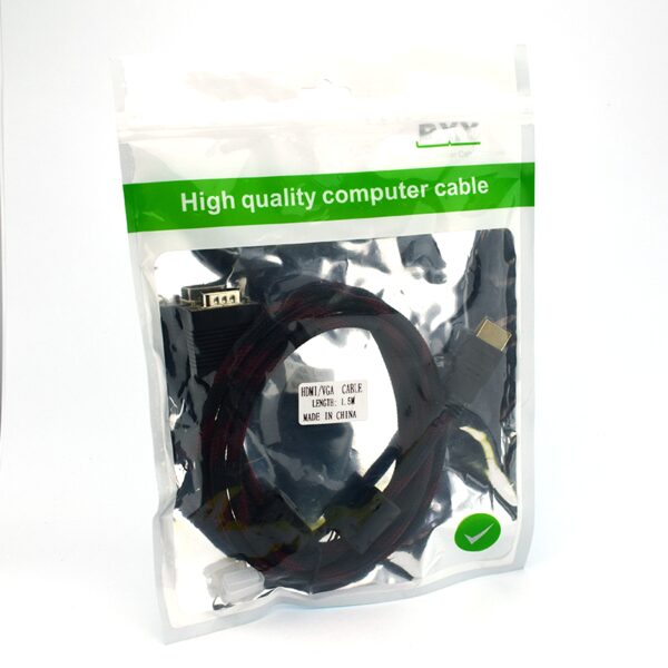 Кабель BXY HDMI/VGA 1.5м (в пакете) - Image 2