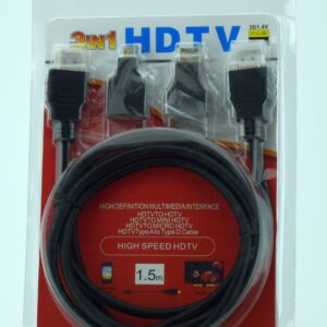 Кабель HDTV H-1 3в1 1,5m