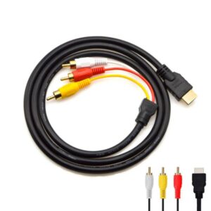 Кабель HDTV TO 3RCA 1.5м (в пакете)