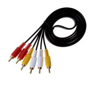 Кабель тюльпан 3-3 RCA 3m