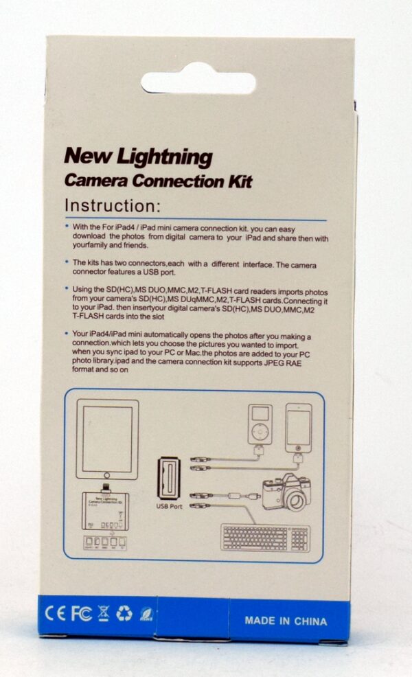 Кардридер New Lightning Camera Connection Kit - Image 2