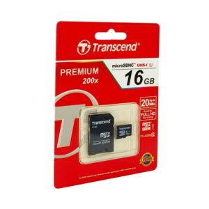 Карта памяти 16Gb Class10 Transcend