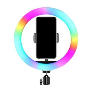 Кольцевая лампа 26cm MJ-26 RGB без штатива