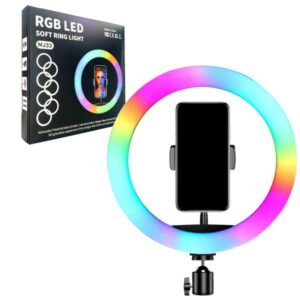 Кольцевая лампа 33cm MJ-33 RGB без штатива