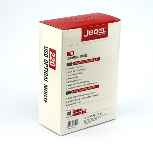 Мышь проводная JEDEL 220 - Image 3