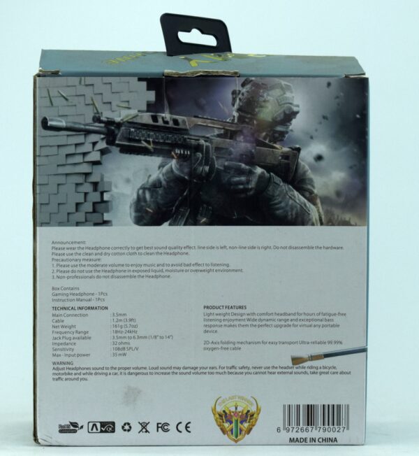 Наушники для ПК FULLTECH B14 с микрофоном - Image 2