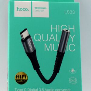 Переходник HOCO Type-C Digital 3.5 LS33