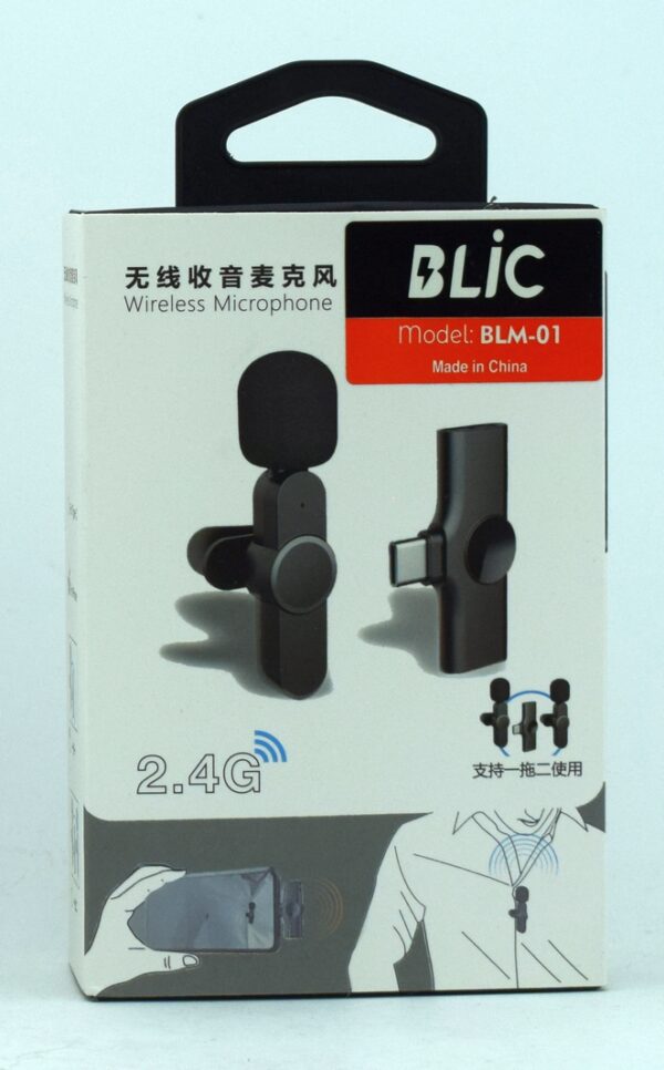 Петличный микрофон BLIK BLM-01 iPhone