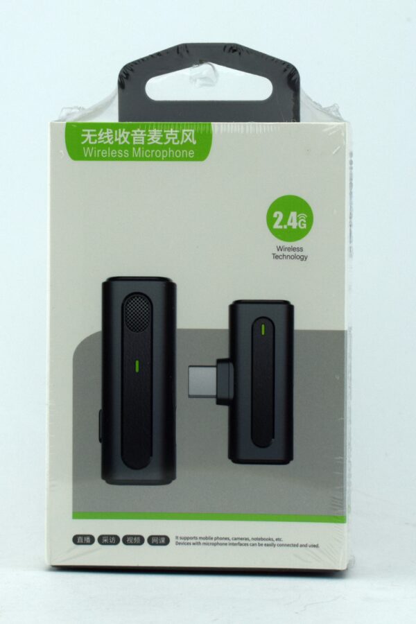 Петличный микрофон M9 iPhone с кейсом