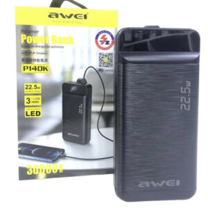 Power Bank AWEI P-140K 30000 mAh 22.5W