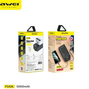 Power Bank AWEI P-142K 50000 mAh 22.5W