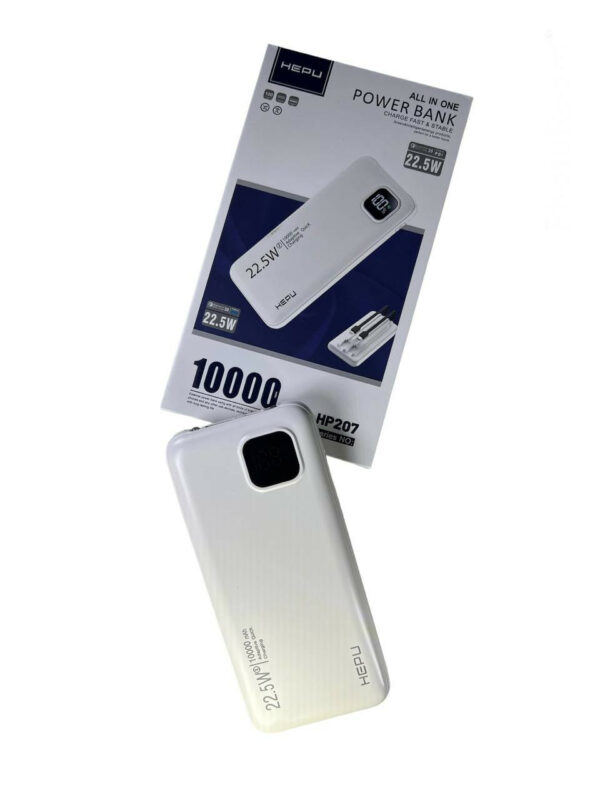 Power Bank HEPU HP207 10000 mAh 22,5W