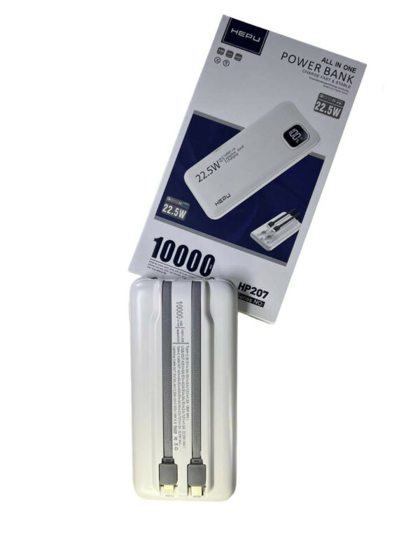 Power Bank HEPU HP207 10000 mAh 22,5W - Image 2