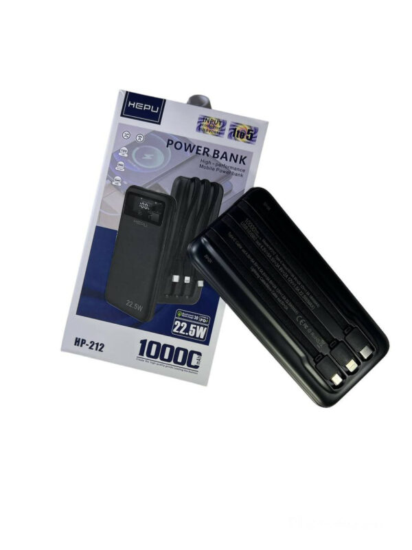 Power Bank HEPU HP212 10000 mAh 22.5W - Image 3